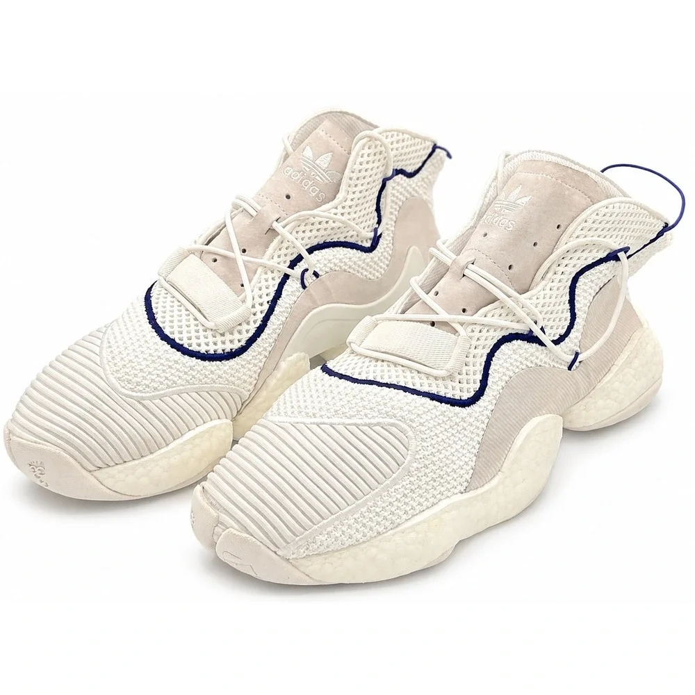 Adidas Crazy BYW LVL 1 Boost Basketball Shoes White Athletic Men's 10.5 CQ0992